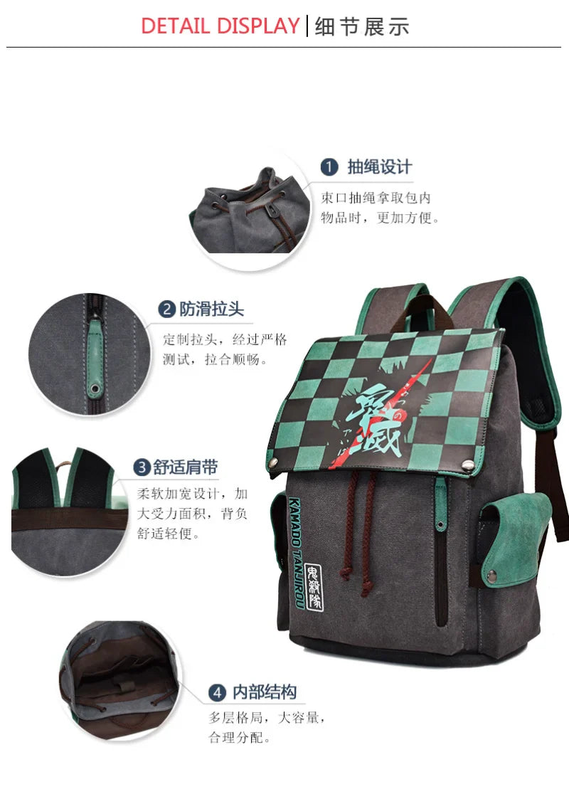 Anime Swordmaster Backpacks