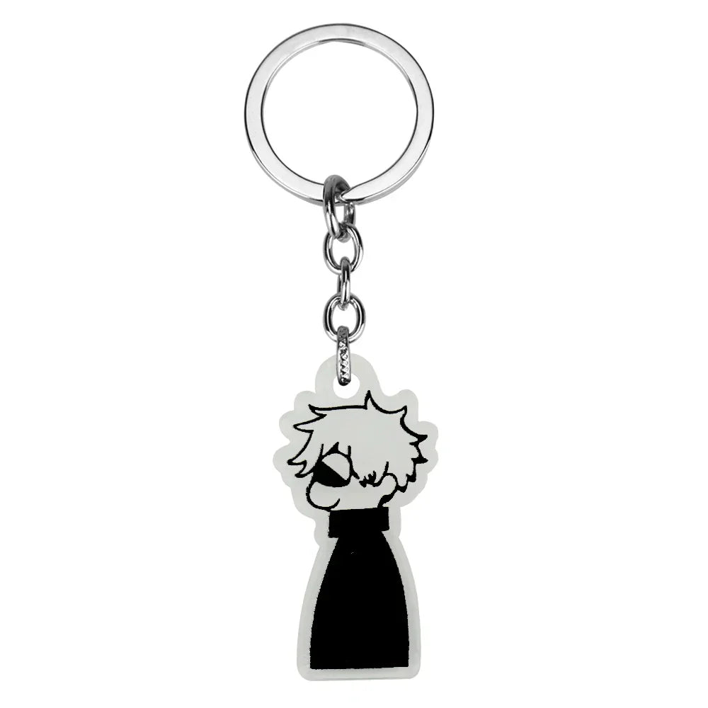 Anime Keychain Set - Geto, Suguru, and Gojo