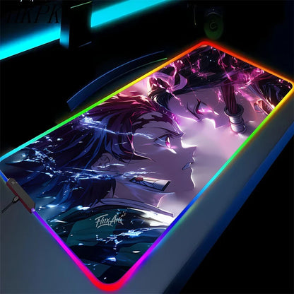 Rainbow Blade Glow Mat