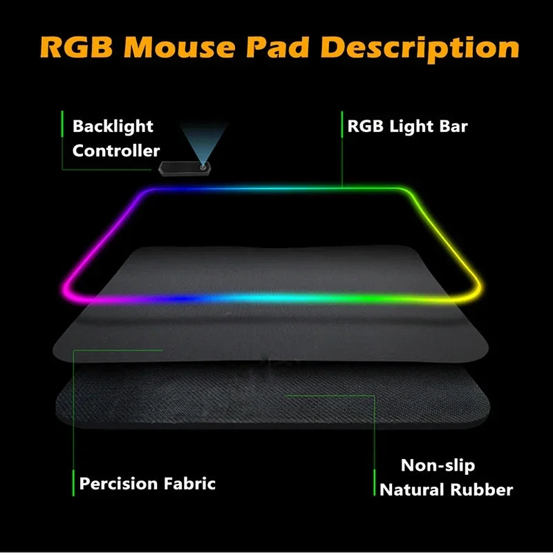Rainbow Blade Glow Mat