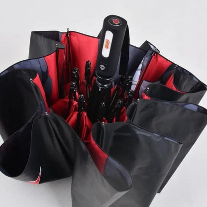 Stealth Mode On" Ninja Auto Umbrella
