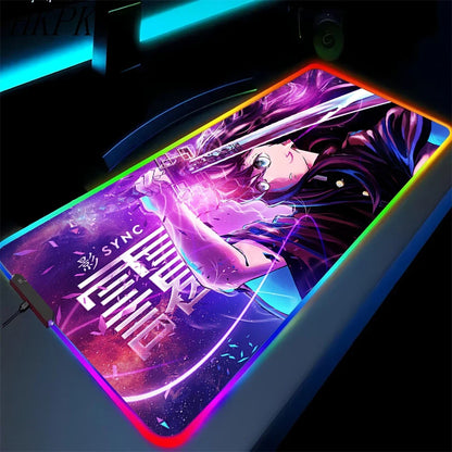 Rainbow Blade Glow Mat